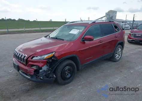 2016 Jeep Cherokee Limited from USA, damaged, VIN 1C4PJMDS0GW354462